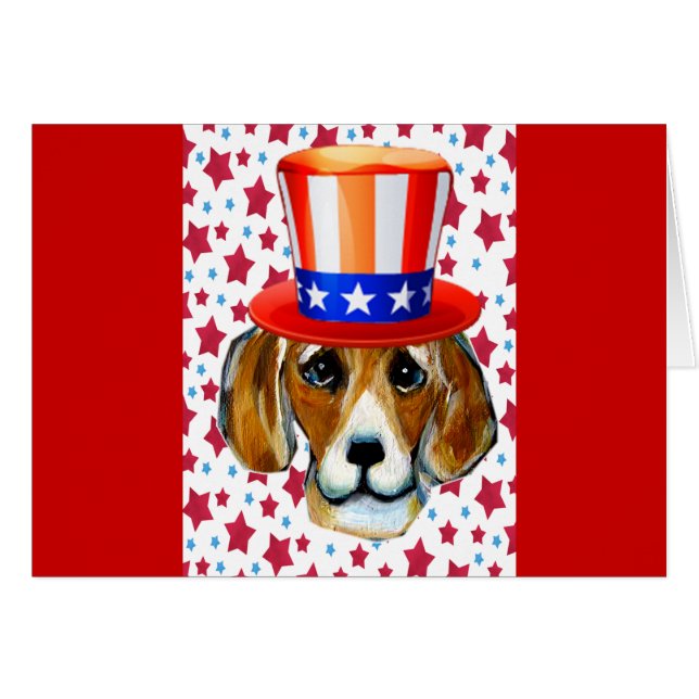 4 juli Beagle (Voorkant Horizontaal)