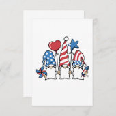 4 juli bedankkaart (Voorkant / Achterkant)