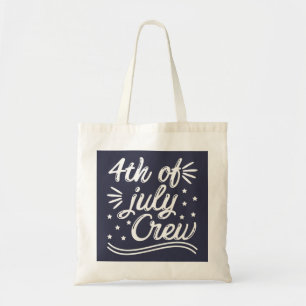 4 juli bemanningslid tote bag