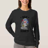 4 juli Ben Drankin Benjamin Franklin American T-shirt (Voorkant)