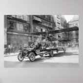 4 juli Biplane, begin jaren 1900 Poster (Voorkant)