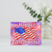 4 juli Briefkaart (Staand voorkant)