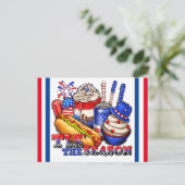 4 juli briefkaart (Staand voorkant)