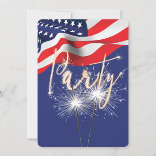 4 juli-brochure over de vlag kaart