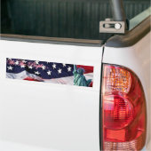 4 juli Bumpersticker (Op Truck)