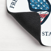 4 juli Butterfly Muismat (Hoek)