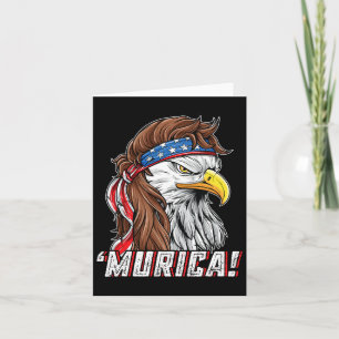 4 juli Byld Eagle Mullet Murica USA Meric Kaart