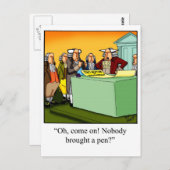 4 juli Cadeau! Briefkaart (Voorkant / Achterkant)