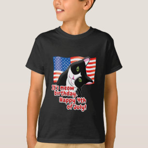 4 juli Cat T-shirt