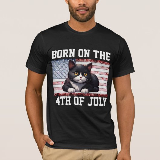 4 JULI CAT T-SHIRTS (Voorkant)