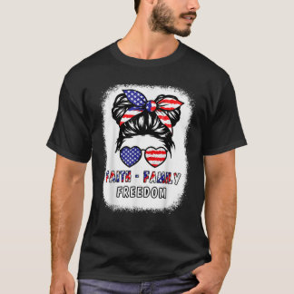 4 juli Christelijke geloofsvrijheid Verenigde Stat T-shirt