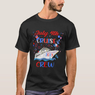 4 juli Cruisereis T-shirt