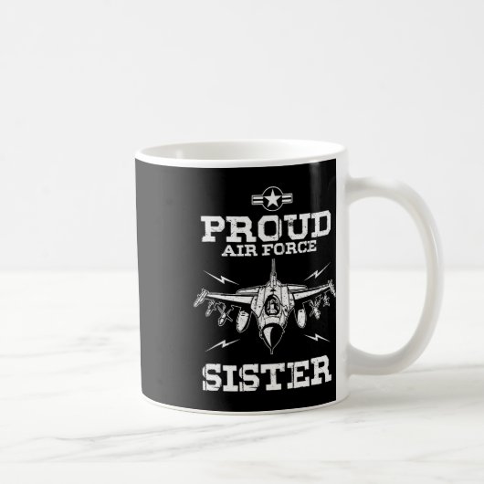 4 juli dag broer en zus van de Trotse luchtmacht Koffiemok (Rechts)