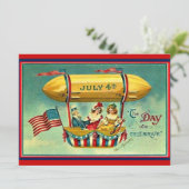 4 juli - De Dag Die We Vieren Kaart (Staand voorkant)