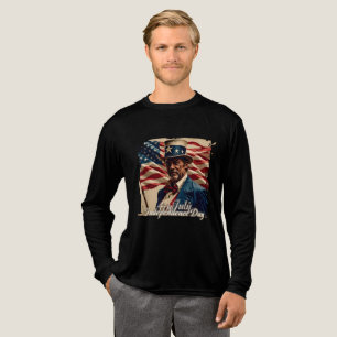4 juli: de geest van onafhankelijkheid Tri-Blend shirt