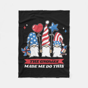 4 juli de kabouters maakten me deze prestatie fleece deken