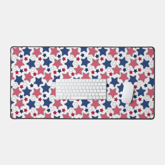 4 juli Desk Mat (Keyboard & Muis)