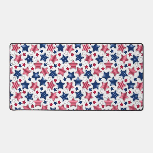 4 juli Desk Mat (Voorkant)