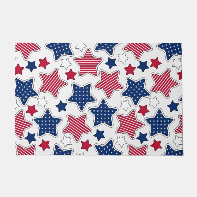 4 juli Deurmat (Voorkant)