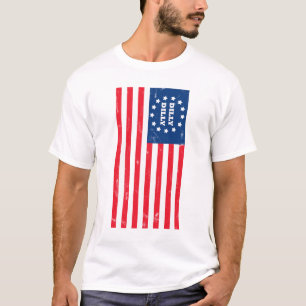 4 juli Dilly Dilly American Flag T-Shirt Fun.