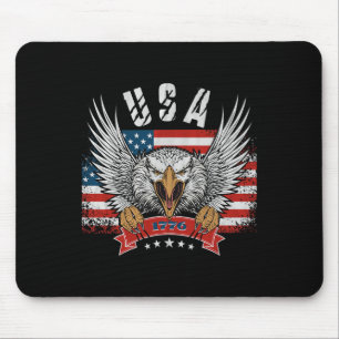 4 juli Eagle Amerika Onafhankelijkheidsdag Pat Muismat