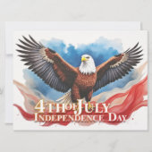 4 juli Eagle – Patriotic Art Design (Voorkant)