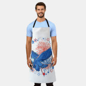 4 juli Eagle Schort (Gedragen)