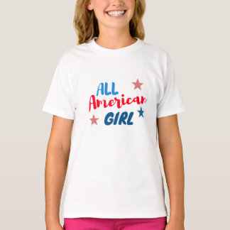 4 juli Familie Matching Fourth of July Meisje T-shirt