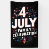4 juli Familiefeest 2024 Familiegroep Spandoek (Verticaal)