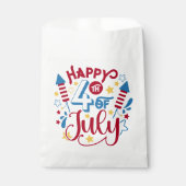 4 juli Favor Bag Bedankzakje (Voorkant)