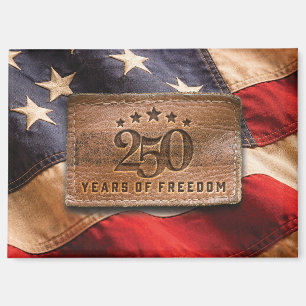 4 juli feest cadeau geschenk USA 250 jaar jubileum Magneet