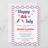 4 juli-feest kaart (Voorkant)