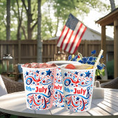 4 juli Feestelijke Party Paper Cup Papieren Bekers