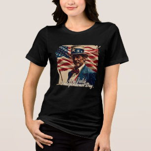 4 juli – Geest van Onafhankelijkheid Tri-Blend Shirt