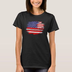 4 juli golf American Flag Ball met Top Hat