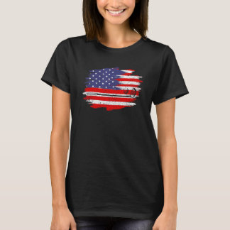 4 juli golf American Flag Ball met Top Hat