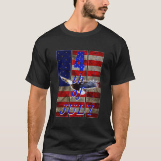 4 juli grappig t-shirt