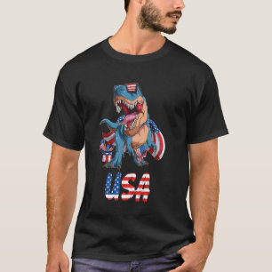 4 juli Grappige Verenigde Staten Kinder Amerikaan T-shirt