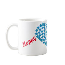 4 juli harten koffiemok