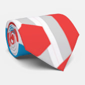 4 juli Hexagons Stropdas (Opgerold)