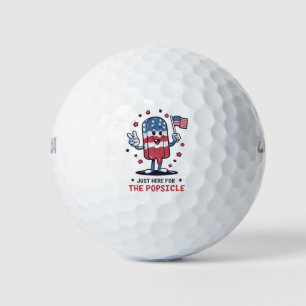 4 juli hier alleen voor de ijslolly Patriotisch Golfballen