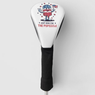 4 juli hier alleen voor de ijslolly Patriotisch Golfheadcover