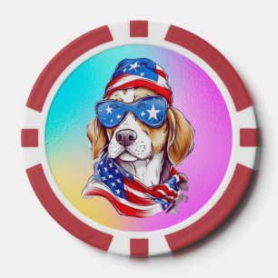 4 juli honden sublimatie-66361 poker chips