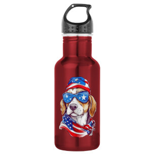 4 juli honden sublimatie-66361 waterfles