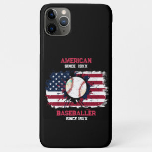 4 juli Honkbal VS Onafhankelijkheidsdag Gift iPhone 11 Pro Max Hoesje