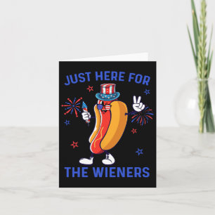 4 juli hotdogs VS Amerikaanse vlag patriottisch mi Kaart