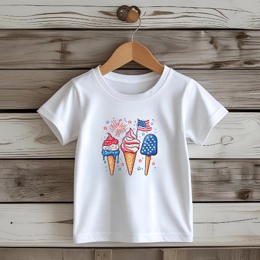 4 juli IJs Kinder T-shirt
