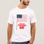 4 juli Independence Day T-shirt Collectie (Voorkant)