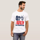4 juli Independence Day T-Shirt Collectie (Voorkant volledig)