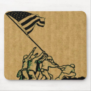 4 juli Iwo Jima God zegene de Amerikaanse Muismat